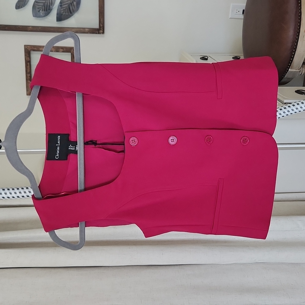 Hot/bright pink NWT vest